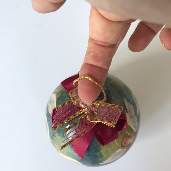 Angel Ornament Tomorrow Today Christmas Vintage - Picture 10 of 15